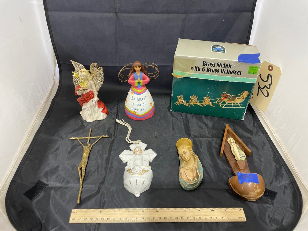 Angel Figurines - Sleigh - Reindeer Figurines & More