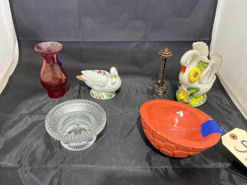Swan Candle Holder - Duck Potpourri Holder - Paperweight & More
