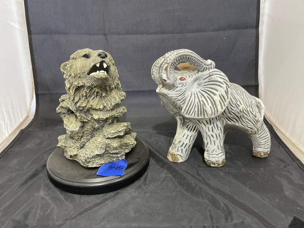 2 - Animal Statues