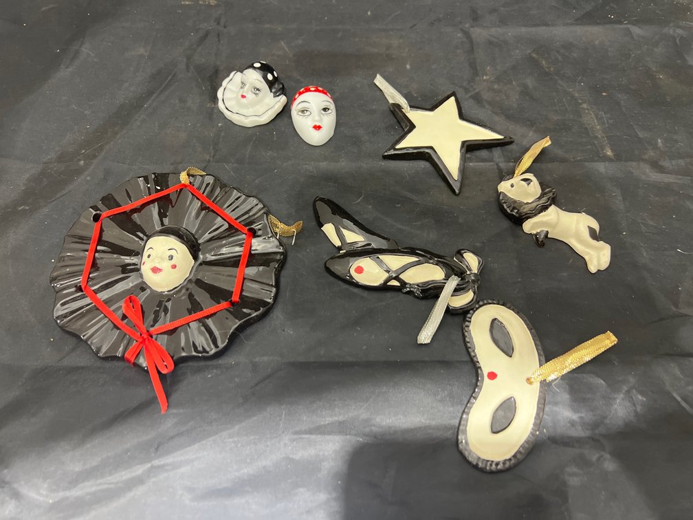 Porcelain Doll Decor & Brooches