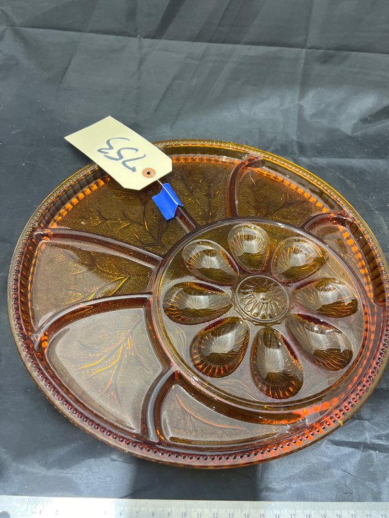 Amber Serving Plate