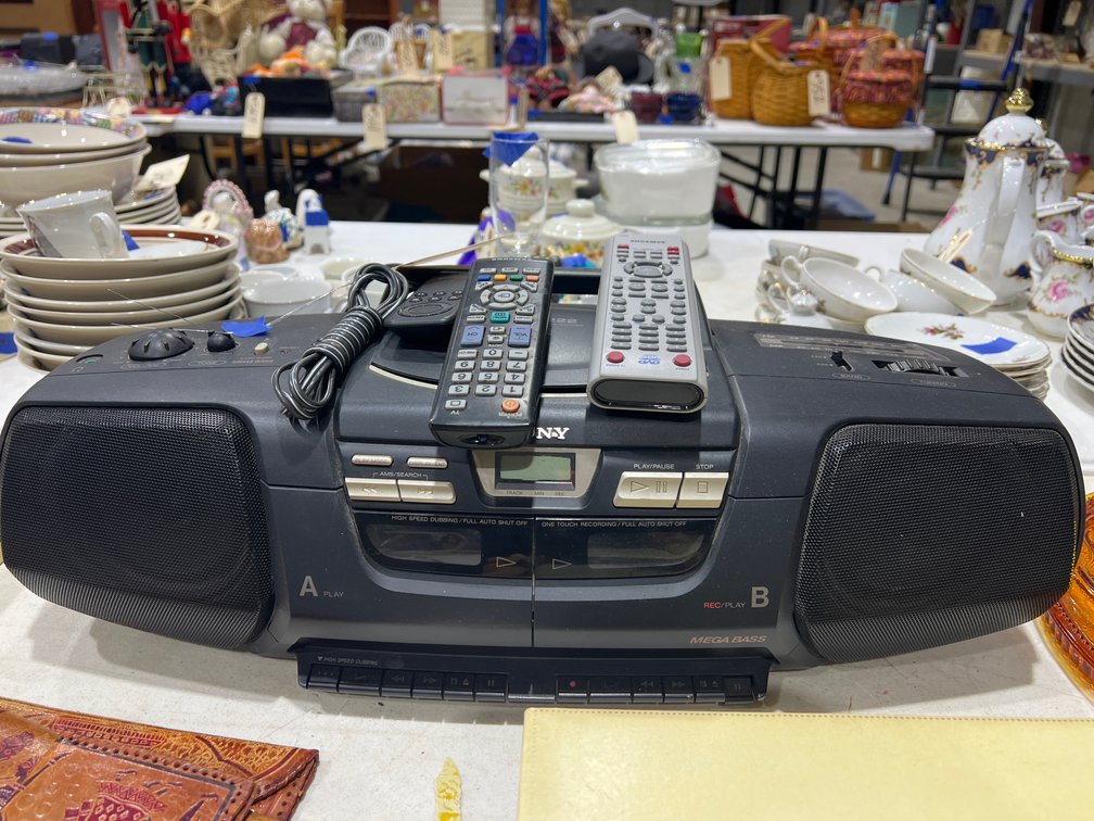Sony Cassette & CD Player