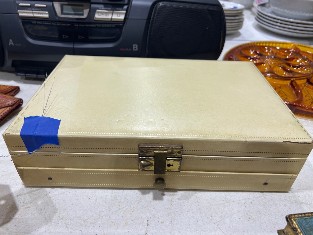 Jewelry Box w/Assorted Costume Jewelry