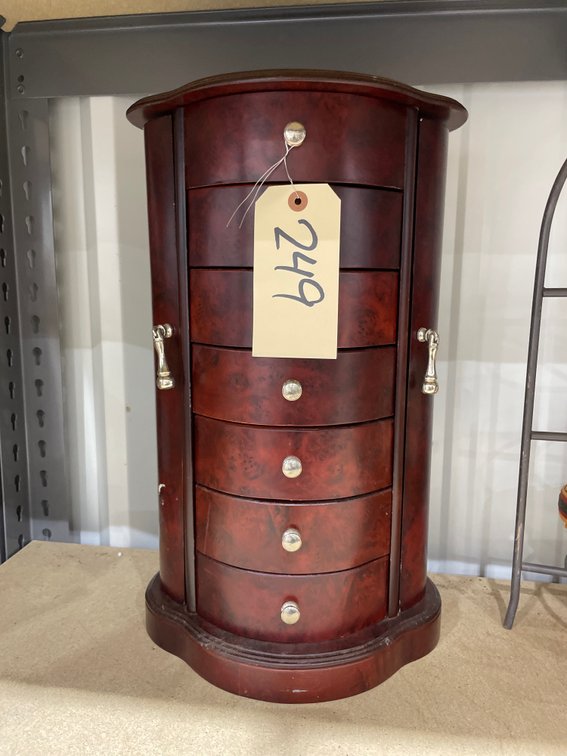 7 - Drawer 2 - Door Jewelry Box 18"H