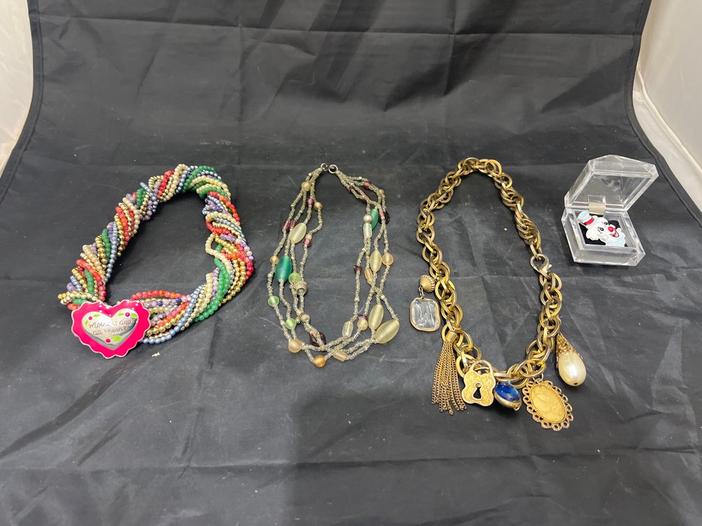 Bag of Assorted Fashion Jewelry