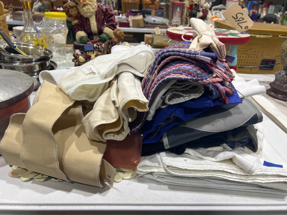 Assorted Rugs - Flour Bag - Assorted Braces & More