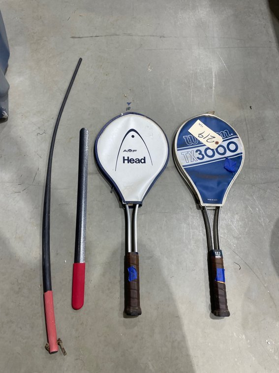 4 Pcs - Whip - Tennis Rackets - Shoe Horn