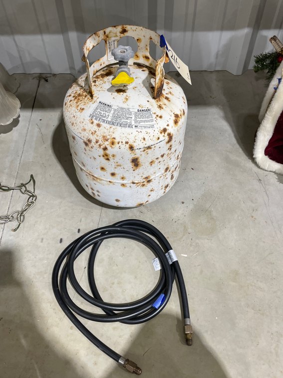 Propane Tank & Hose