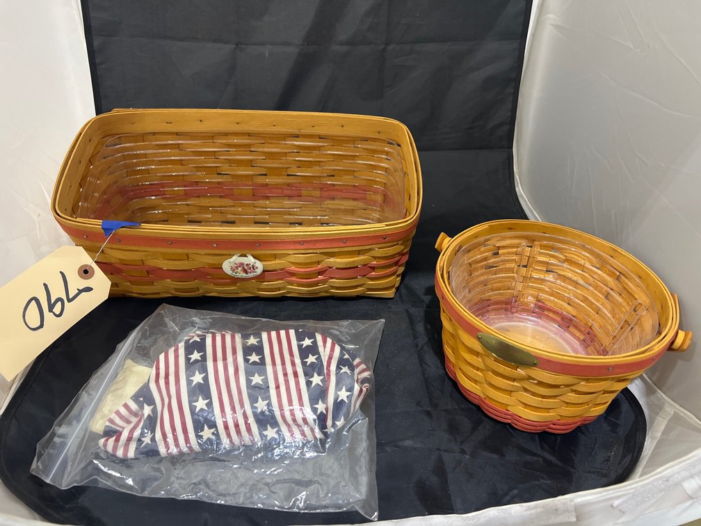 2 Pcs - Longaberger Baskets