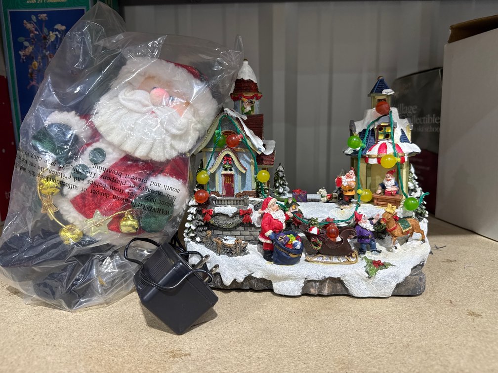 Glowing Christmas Plushies - Holiday Village Building & More