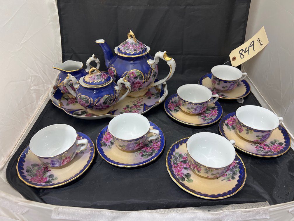 Nipon China Plates - Cups - Sugar/Creamer - Teapot