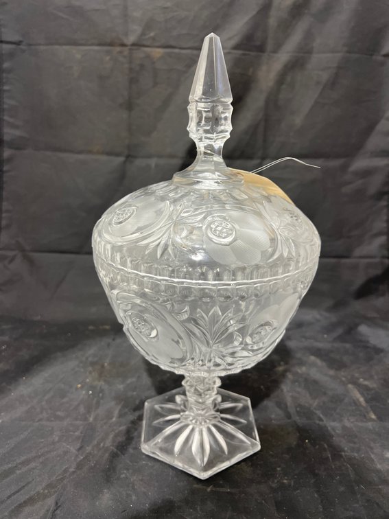 Glass Candy Jar