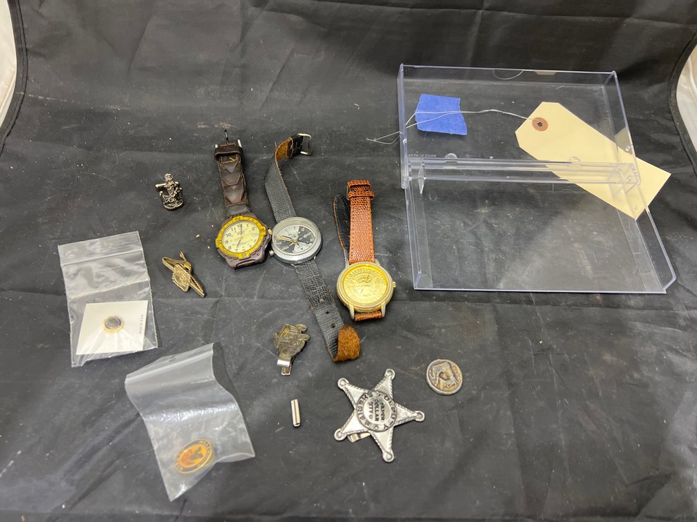 Wristwatches - Pens - Compass