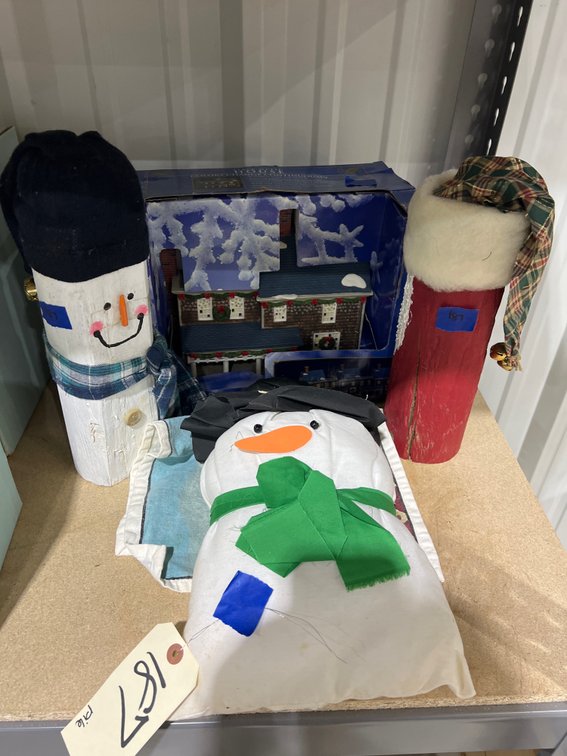 Christmas Village House & Holiday Decor