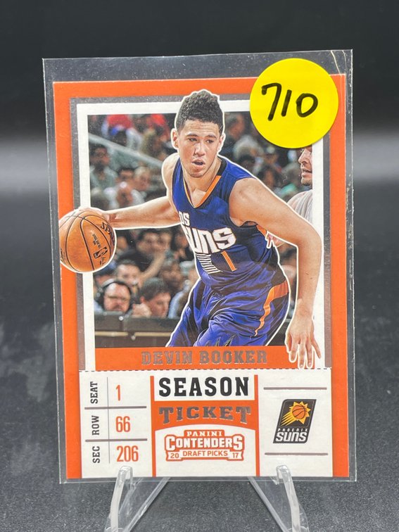 2017 PANINI CONTENDERS DRAFT PICKS #14 DEVIN BOOKER Orange BUILDING BLOCKS NM-MNT