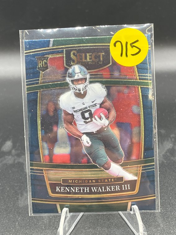 2022 PANINI SELECT DRAFT PICKS #15 KENNETH WALKER III RC NM-MNT