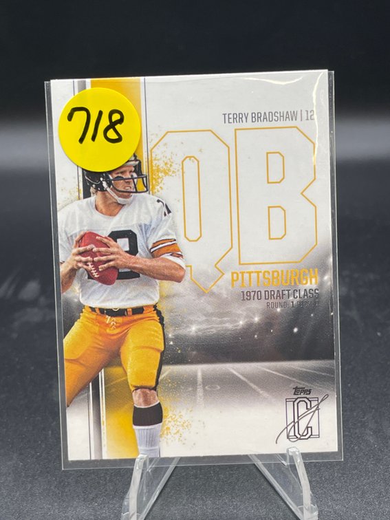 2024 TOPPS SIGNATURE CLASS #47 TERRY BRADSHAW HOF NM-MNT