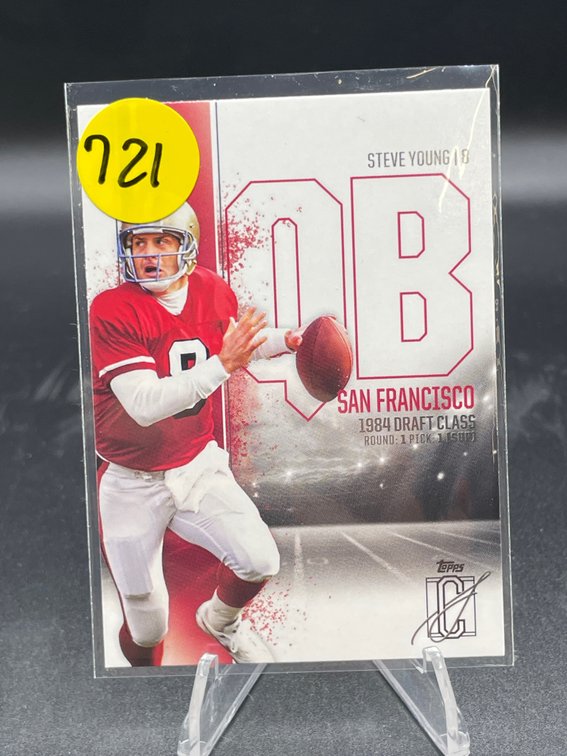 2024 TOPPS SIGNATURE CLASS #55 STEVE YOUNG HOF NM-MNT
