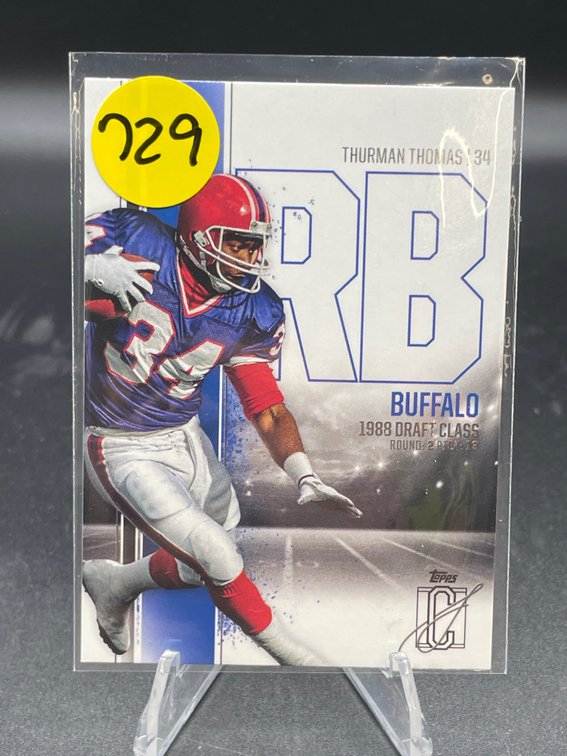 2024 TOPPS SIGNATURE CLASS #5 THURMAN THOMAS NM-MNT