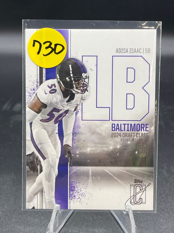 2024 TOPPS SIGNATURE CLASS #72 ADISA ISAAC NM-MNT