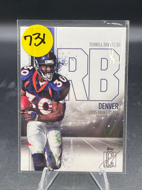 2024 TOPPS SIGNATURE CLASS #14 TERRELL DAVIS NM-MNT