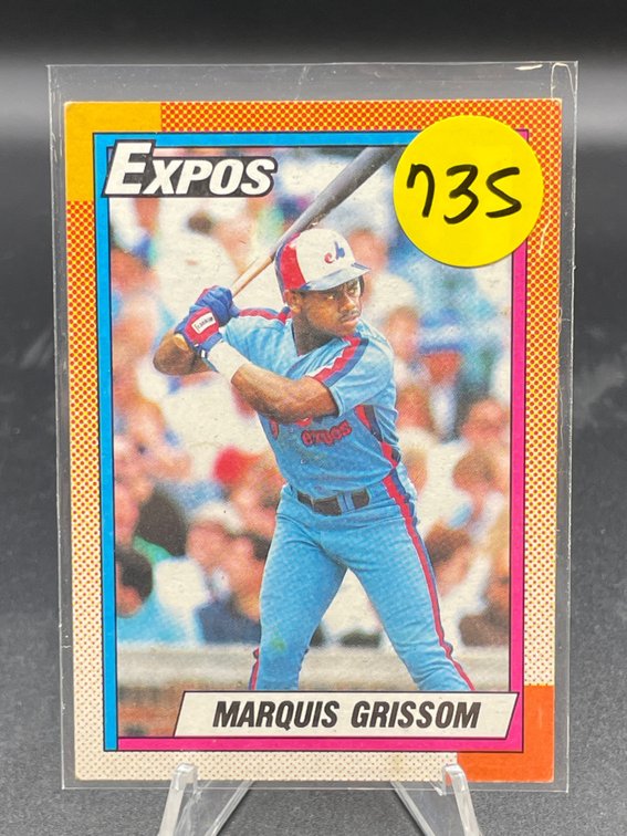 1990 TOPPS #714 MARQUIS GRISSOM NM-MNT
