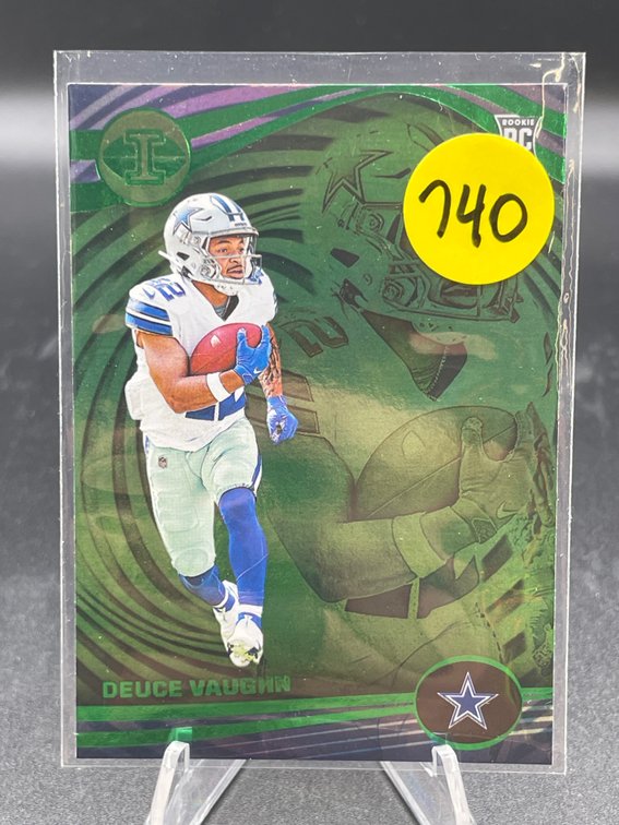 2023 PANINI ILLUSIONS #31 DEUCE VAUGHN EMERALD RC NM-MNT