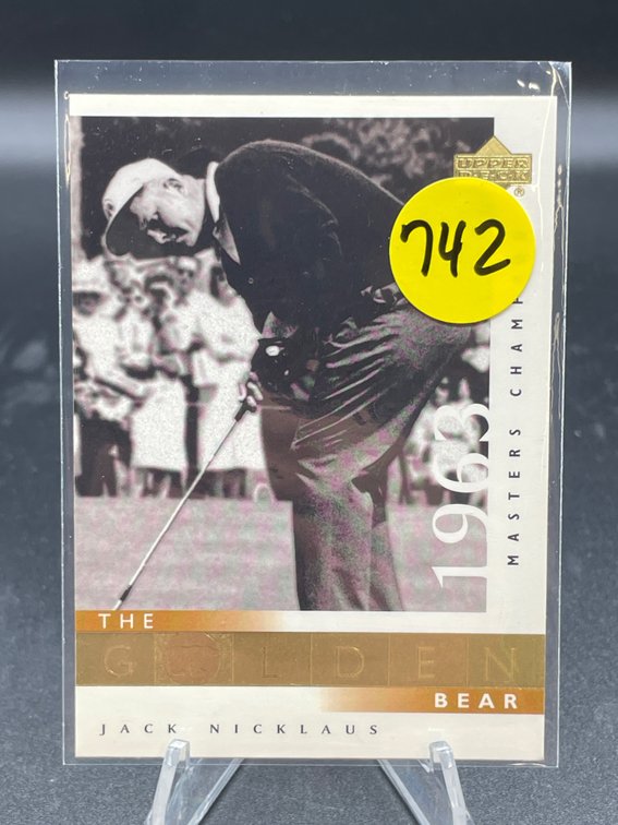 2001 UPPER DECK GOLF #107 JACK NICKLAUS MASTER CHAMPIONS NM-MNT