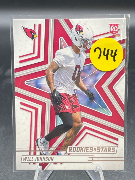 2025 PANINI ROOKIES & STARS #198 WILL JOHNSON NM-MNT