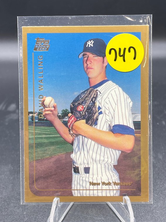 1999 TOPPS TRADED T71 DAVID WALLING RC NM-MNT