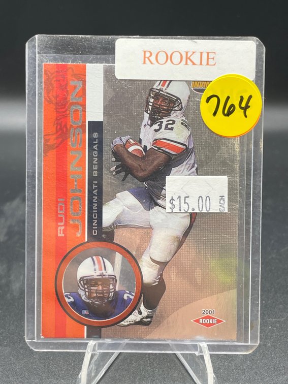 Rudi Johnson Rookie Card