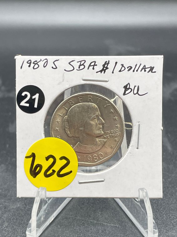 1980 S SBA $1 DOLLAR BU