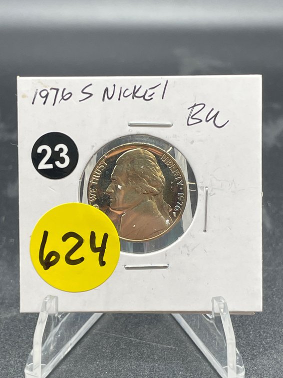 1976 NICKEL BU PROOF