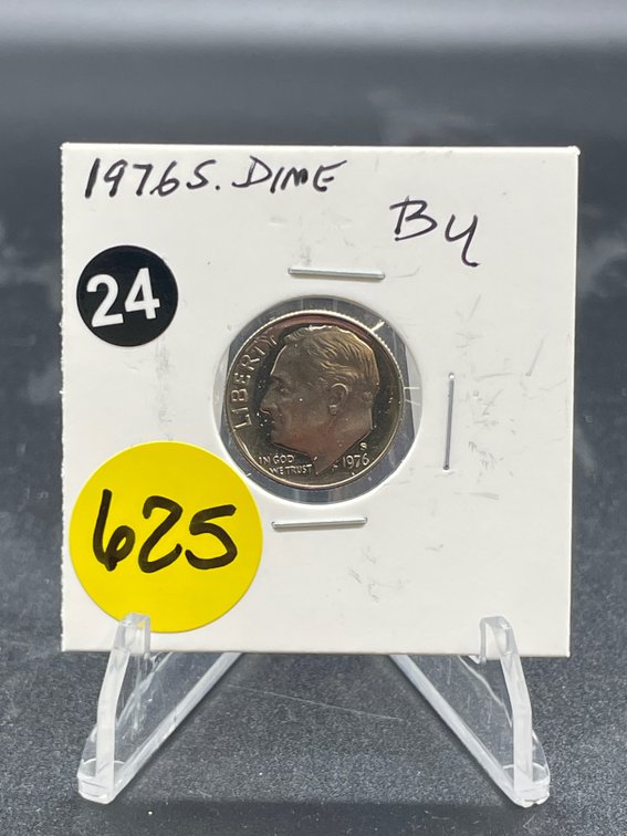 1976 S DIME BU PROOF