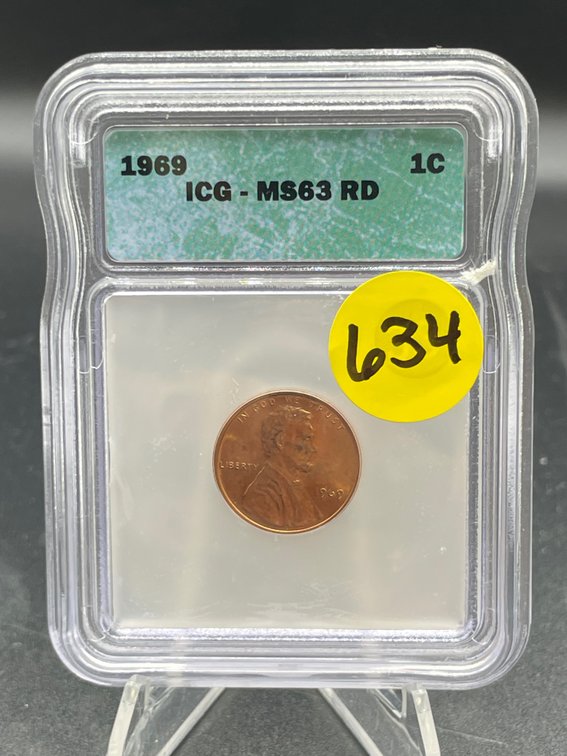 1969 PENNY MS 63 ICG