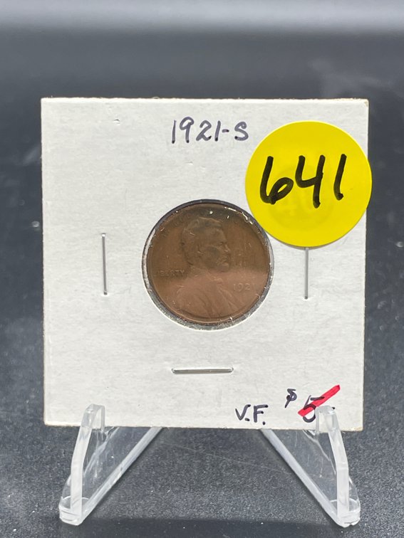 1921 S PENNY VF