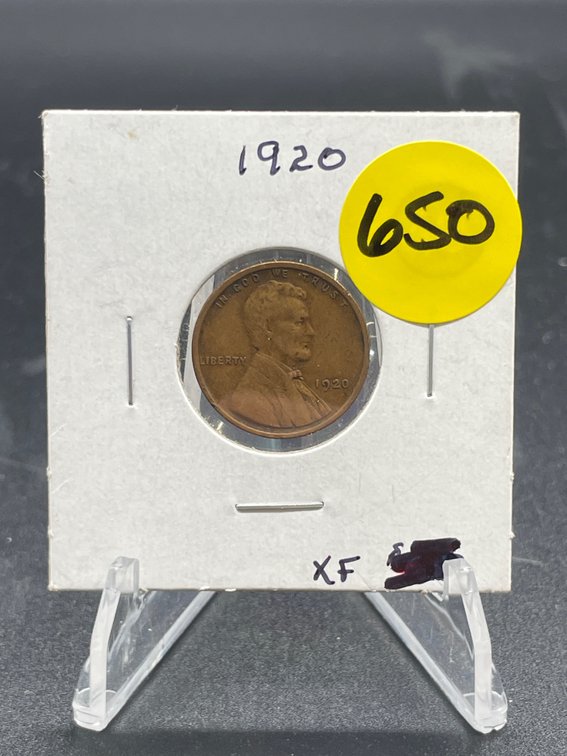 1920 P PENNY XF