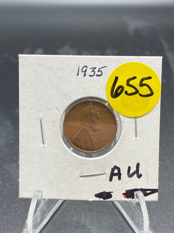 1935 P PENNY AU