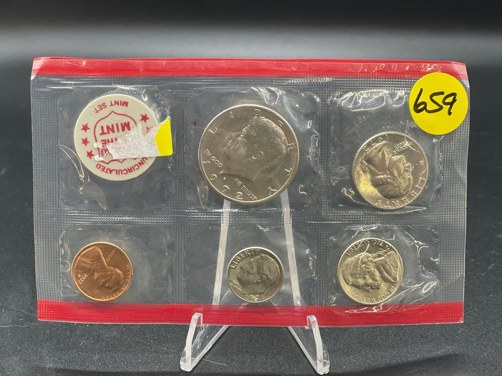 1972 D Uncirculated Set