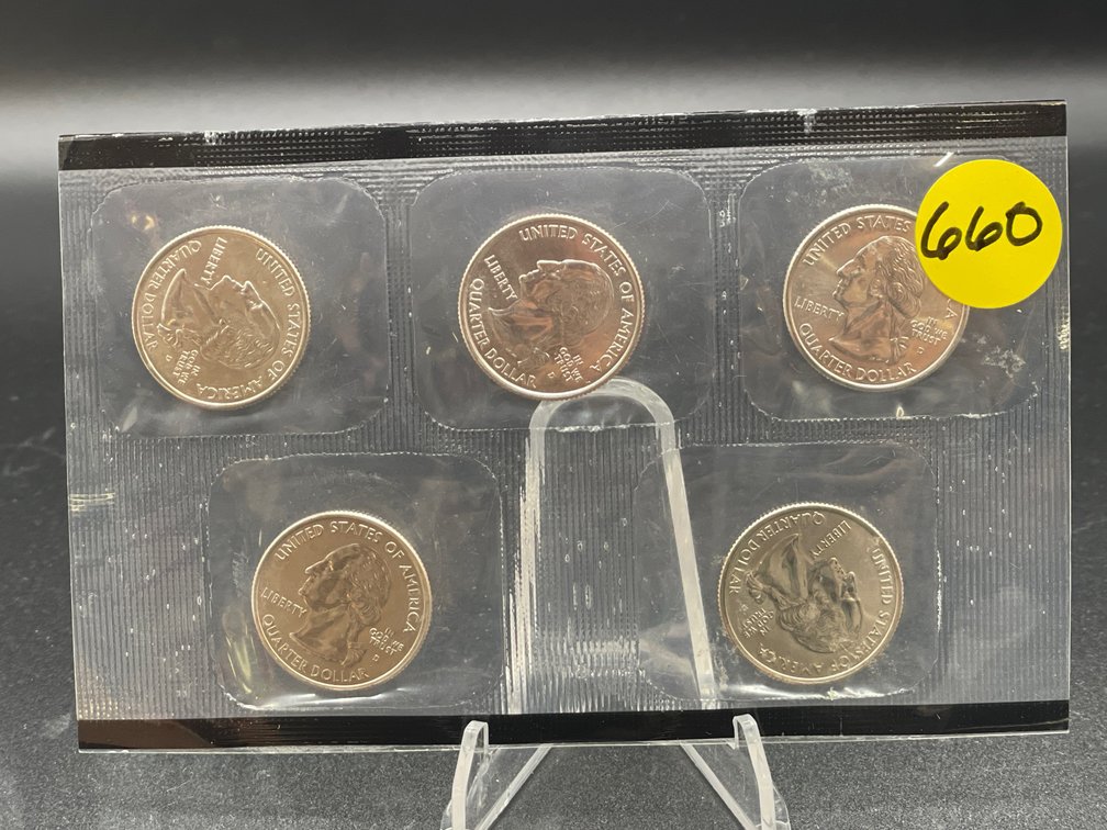 2000's State Quarters Uncirculated Set