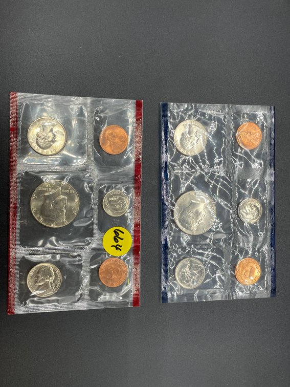 1988 & 1984 D & P Uncirculated Set