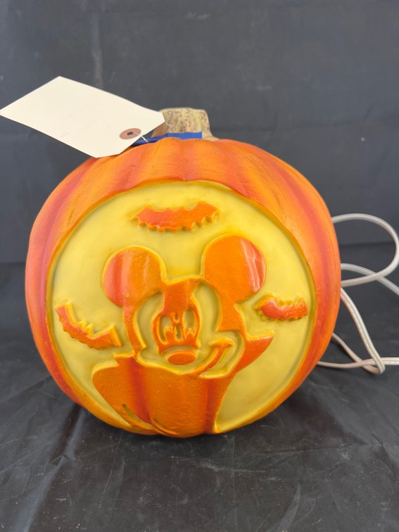 Elec Mickey Mouse Jack O Lantern