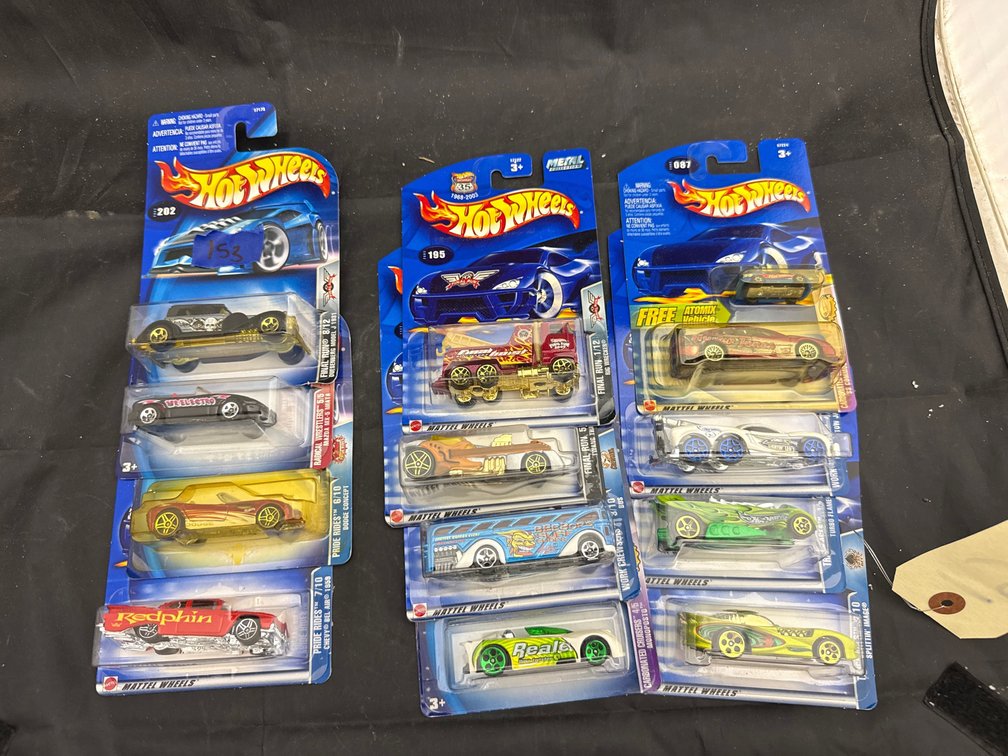 12 Pcs - Hot Wheels Cars NIP