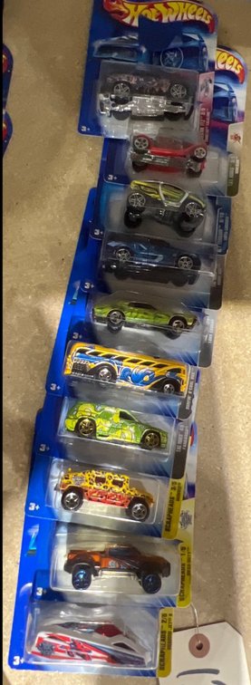 10 Pcs - Hot Wheels Cars NIP