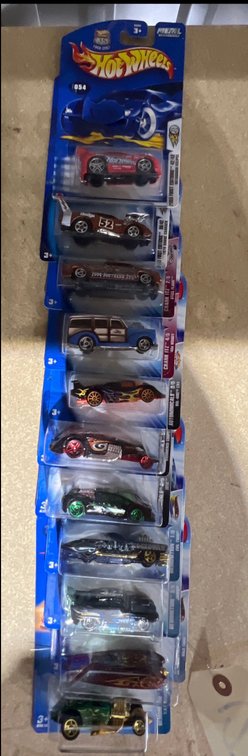 11 Pcs - Hot Wheels Cars NIP