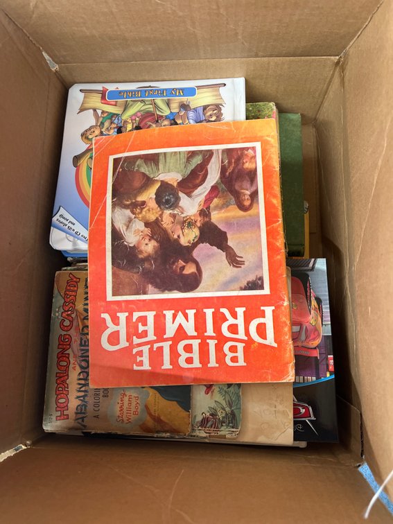 Box of Assorted Child's Books