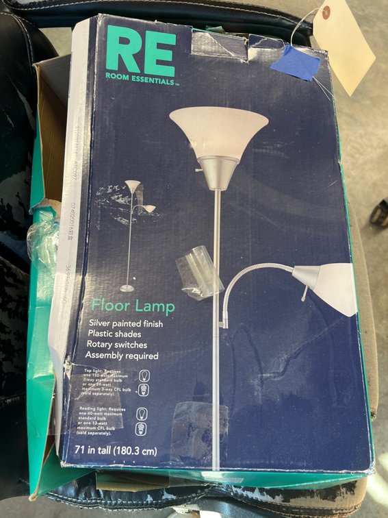 Room Essentials Floor Lamp - NIB