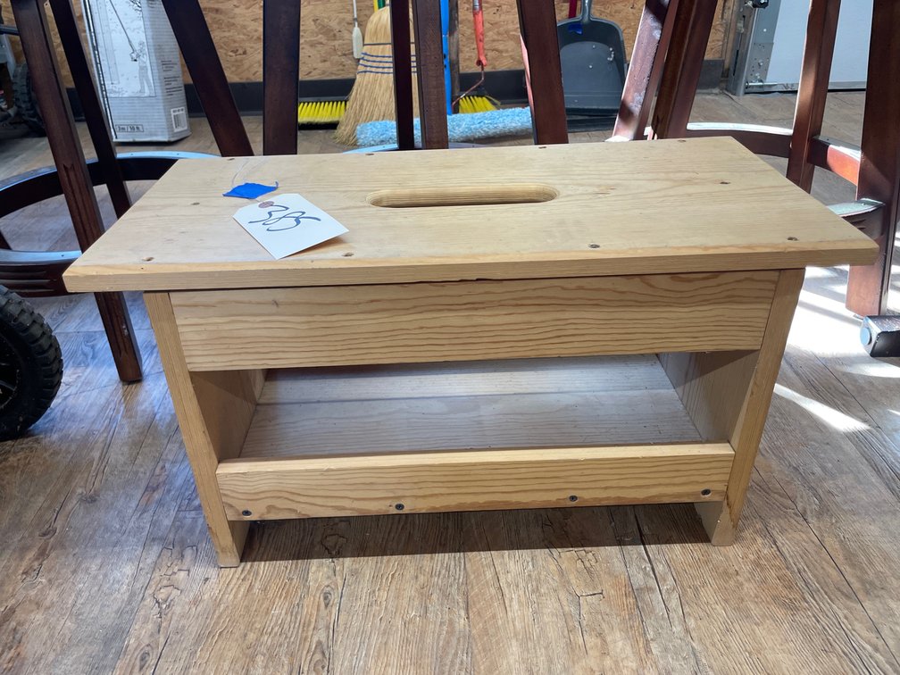 Wooden Bench 24"x11"x13"