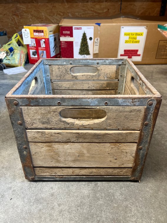 Wooden Crate Glencliff D.P. 13"x13"x11"