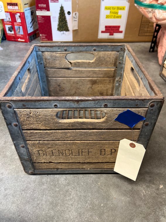 Wooden Crate Glencliff D.P. 13"x13"x11"